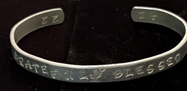 Metal Stamped Bracelet